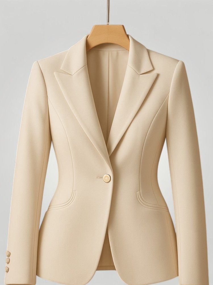 Blazer Femme Slim Élégant et Confortable 3 - Mode Lumière