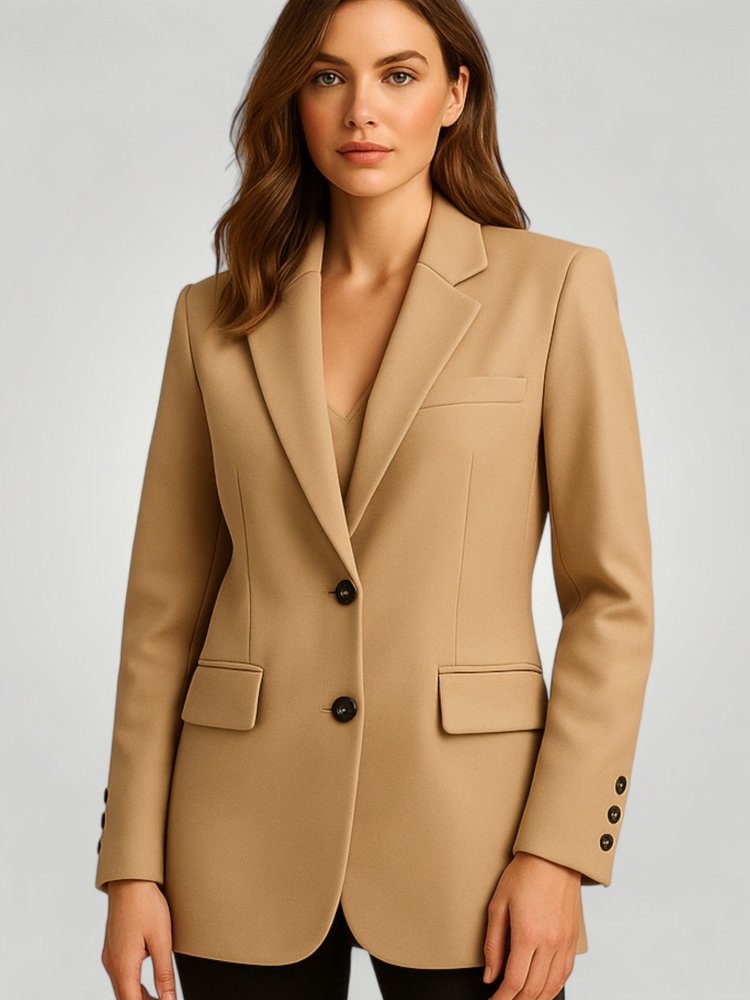 Blazer Long Élégant au Style Intemporel 1 - Mode Lumière