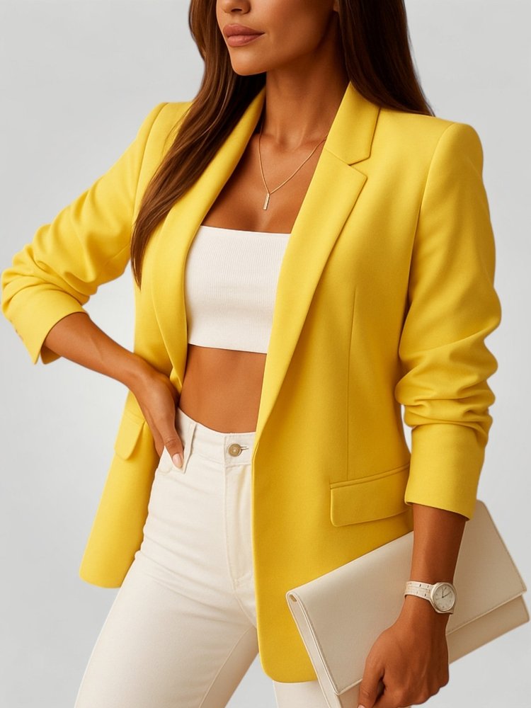 Blazer Long Élégant et Confortable 4 - Mode Lumière
