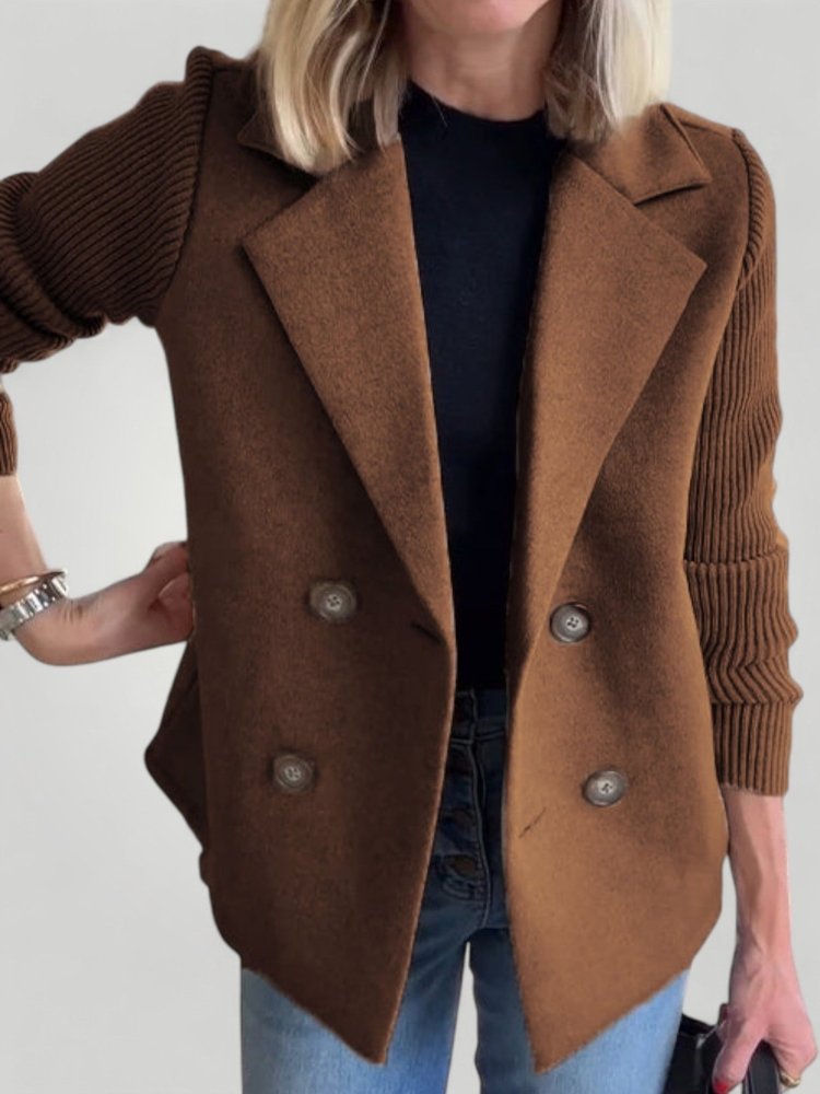 Blazer Long Femme Chic au Style Décontracté 2 - Mode Lumière
