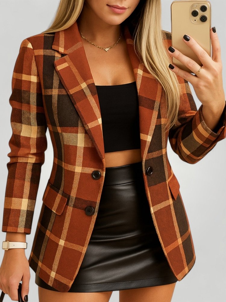 Blazer Long Femme Élégant et Confortable 1 - Mode Lumière