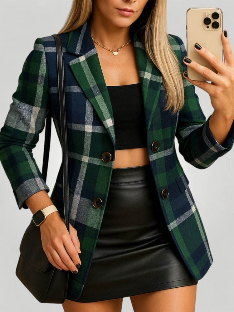 Blazer Long Femme Élégant et Confortable 3 - Mode Lumière