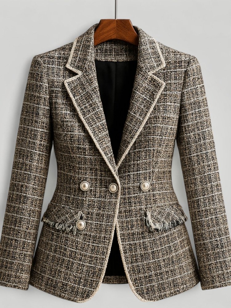 Blazer Noir Femme Élégant et Confortable 3 - Mode Lumière