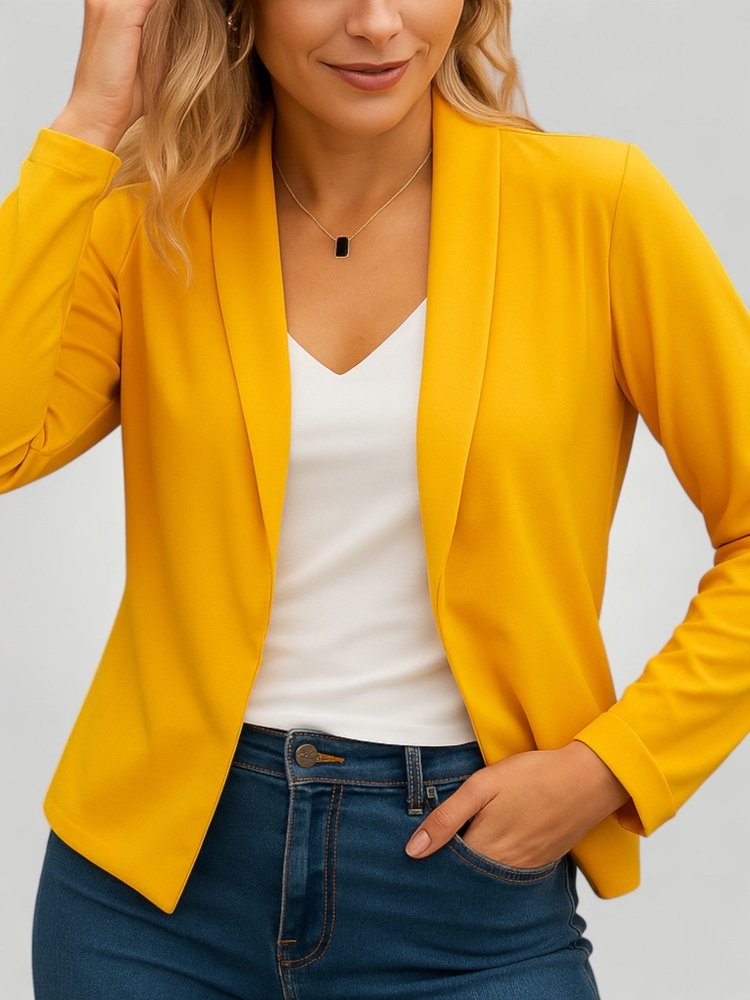 Blazer Ouvert Élégant et Polyvalent 3 - Mode Lumière