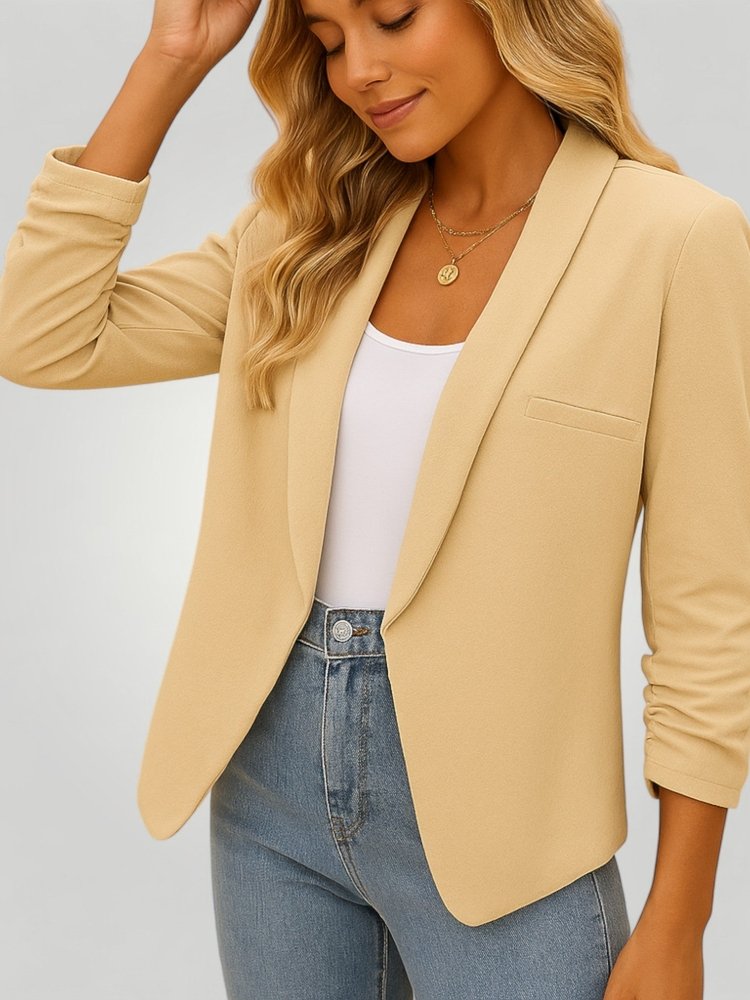 Blazer Ouvert Élégant pour Femme 3 - Mode Lumière