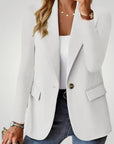 Blazer Slim Fit Élégant Femme au Style Raffiné 1 - Mode Lumière