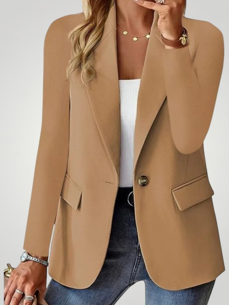Blazer Slim Fit Élégant Femme au Style Raffiné 4 - Mode Lumière