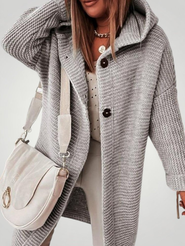 Cardigan Chic à Capuche Confortable 7 - Mode Lumière