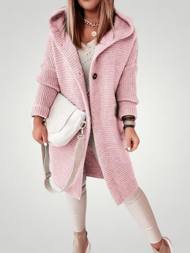 Cardigan Chic à Capuche Confortable 4 - Mode Lumière