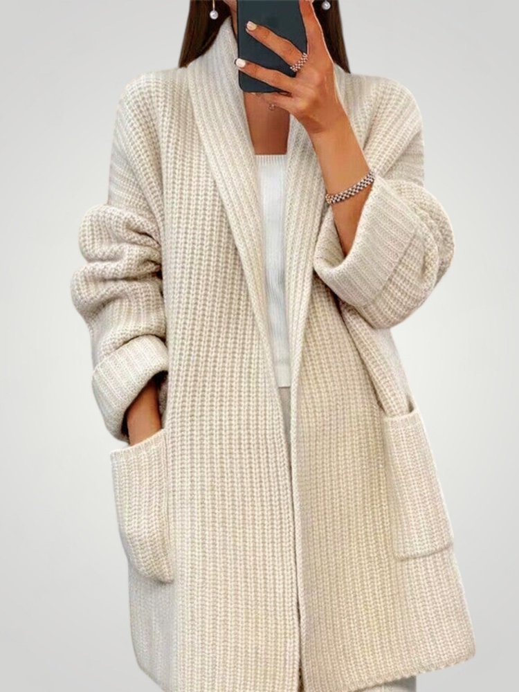 Cardigan Élégant avec Poches Pratiques 1 - Mode Lumière
