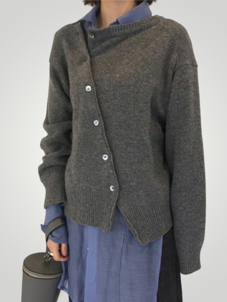 Cardigan Enveloppant Élégant en Laine Douce 4 - Mode Lumière