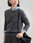 Cardigan Femme Torsadé Confortable et Élégant 2 - Mode Lumière