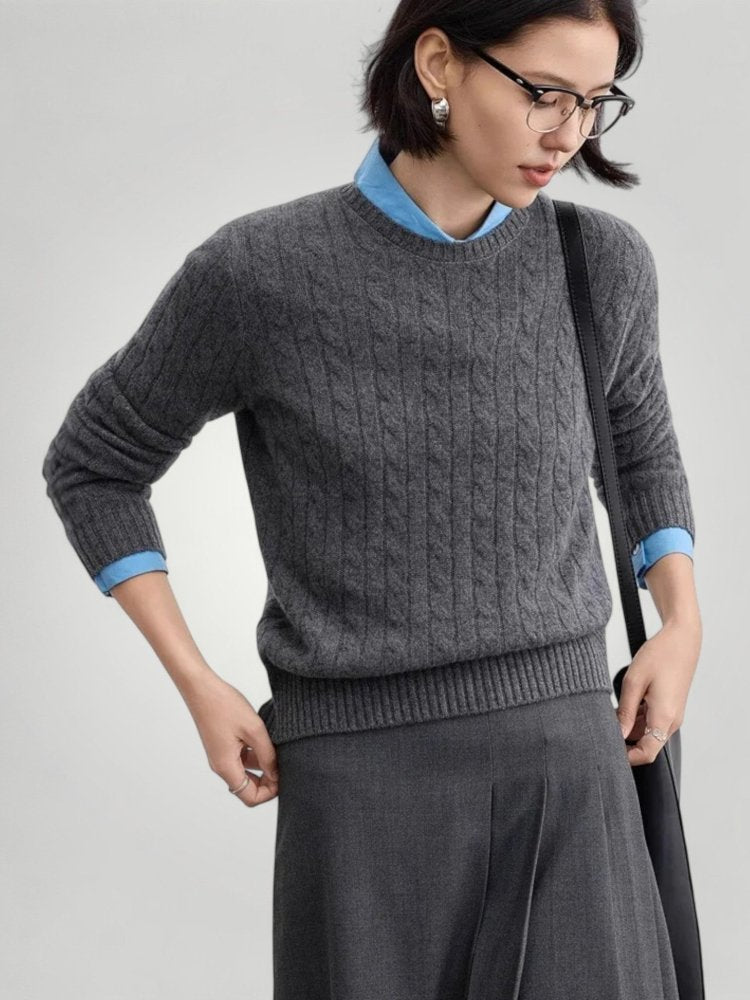 Cardigan Femme Torsadé Confortable et Élégant 3 - Mode Lumière