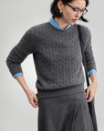 Cardigan Femme Torsadé Confortable et Élégant 3 - Mode Lumière