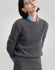 Cardigan Femme Torsadé Confortable et Élégant 4 - Mode Lumière