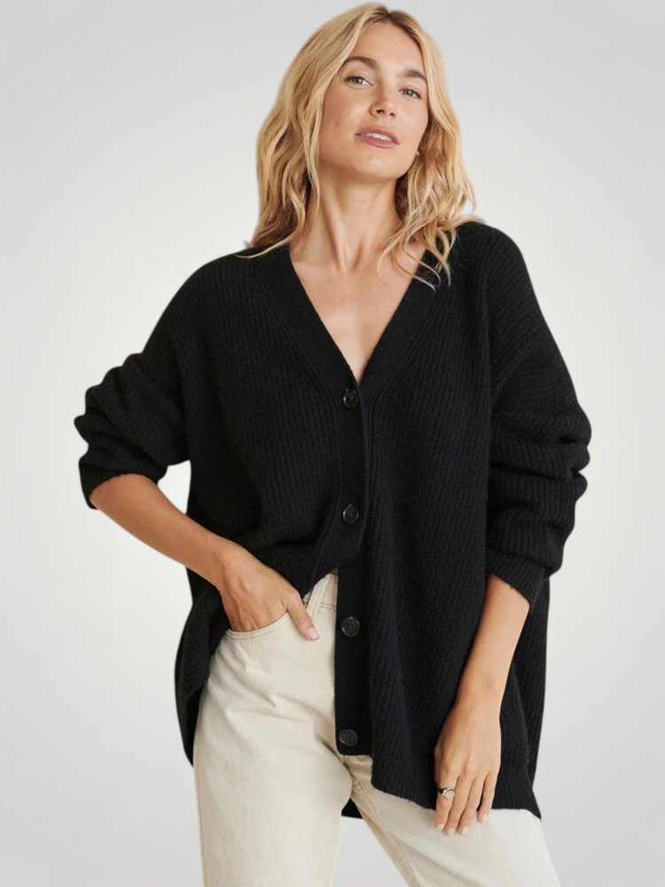 Cardigan Oversize Élégant et Confortable 1 - Mode Lumière