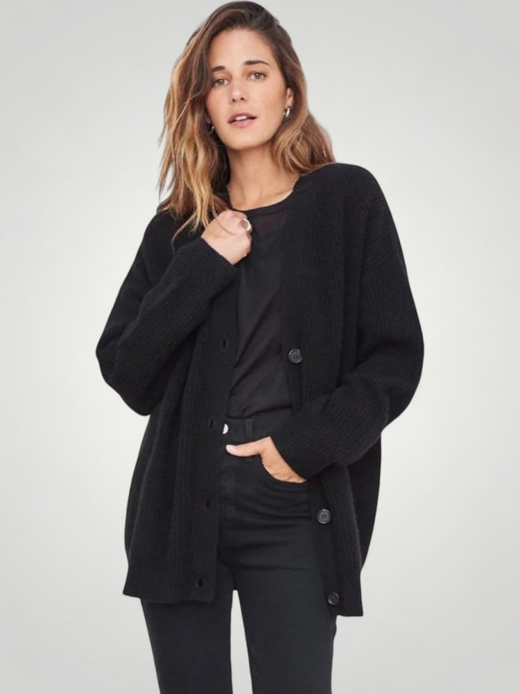 Cardigan Oversize Élégant et Confortable 2 - Mode Lumière