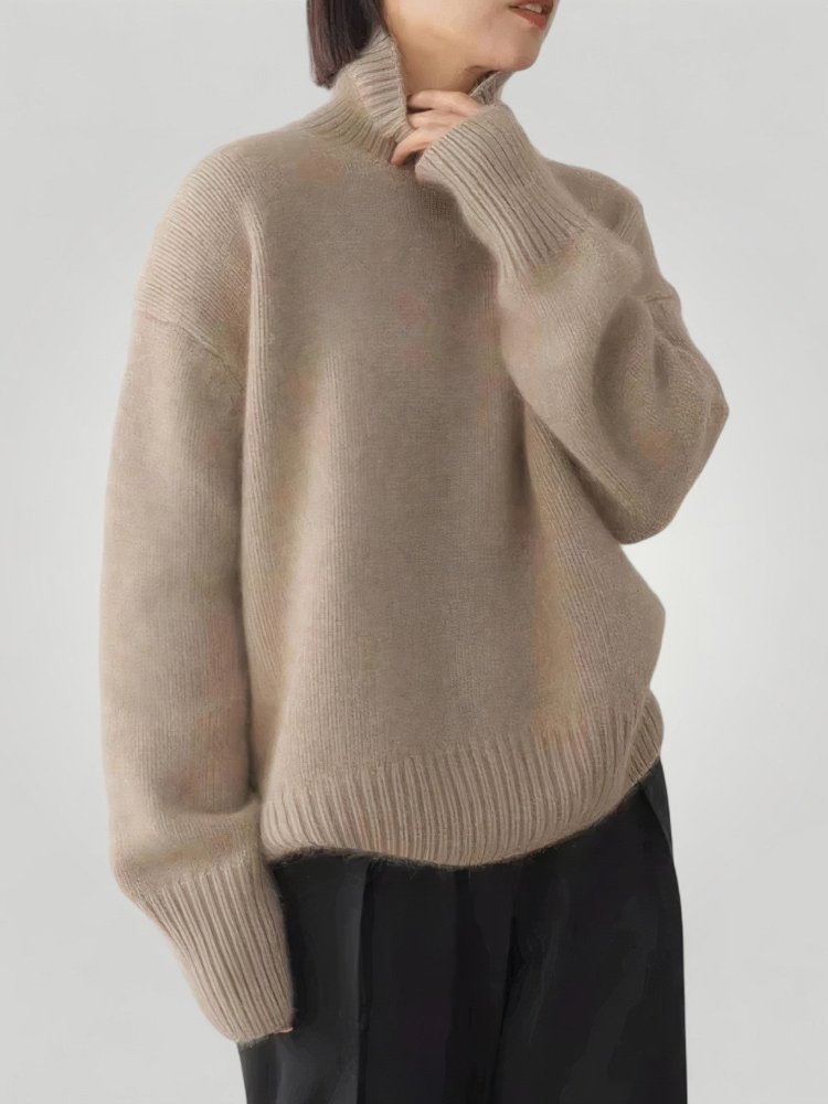 Col Roulé Élégant et Confortable pour Femme 1 - Mode Lumière