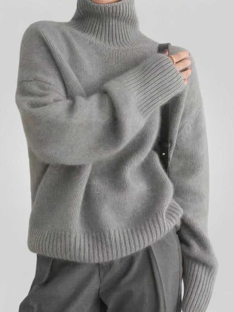 Col Roulé Élégant et Confortable pour Femme 2 - Mode Lumière