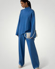 Costume Femme Asymétrique Élégant et Confortable