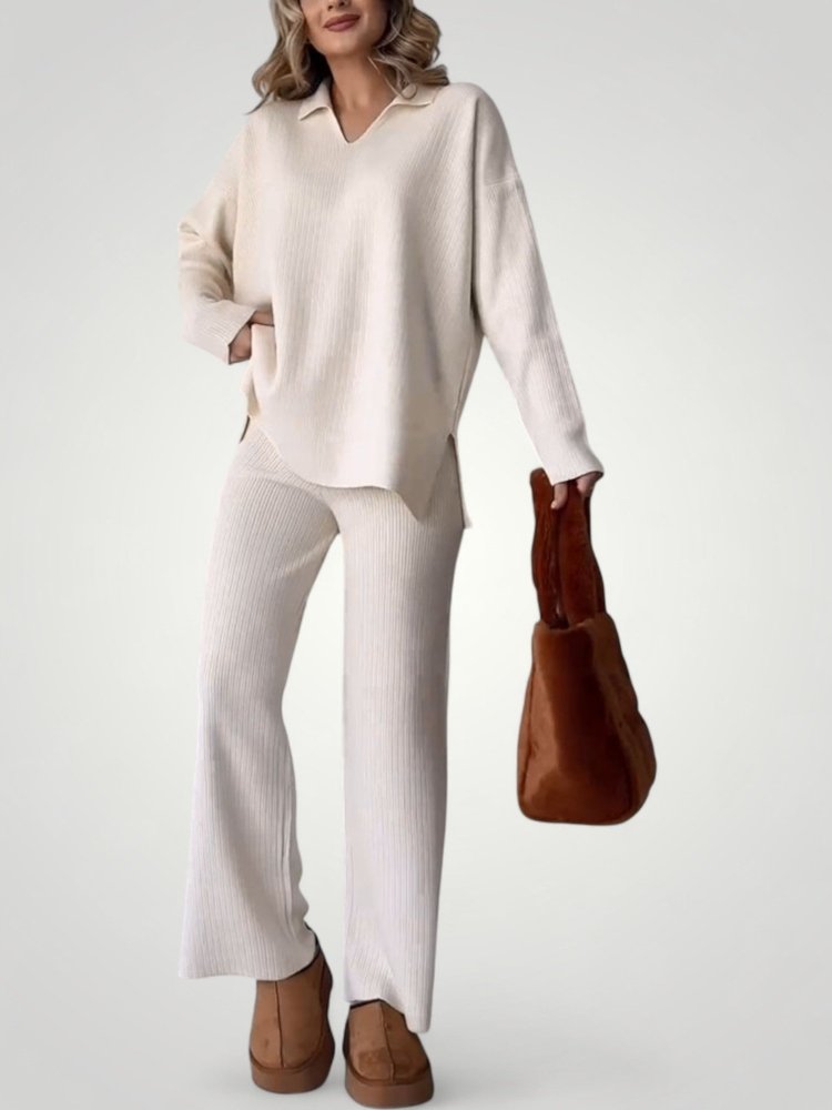 Ensemble Tricoté Chic et Confortable 2 - Mode Lumière