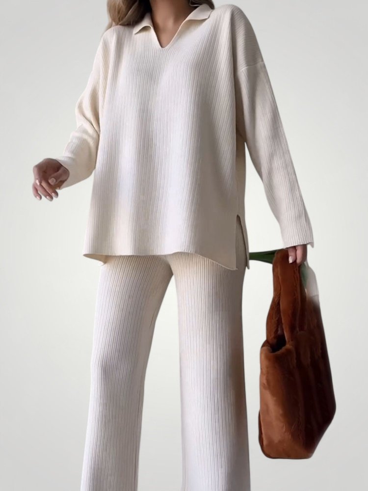 Ensemble Tricoté Chic et Confortable 3 - Mode Lumière