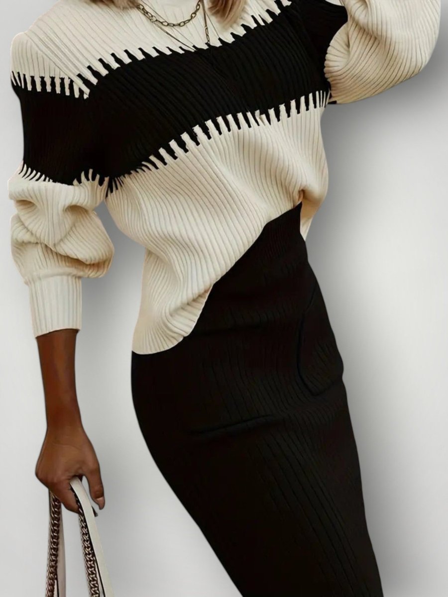 Ensemble Décontracté Femme Élégant et Confortable 3