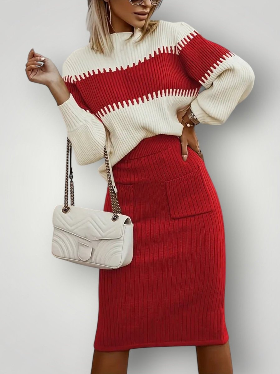 Ensemble Décontracté Femme Élégant et Confortable 4