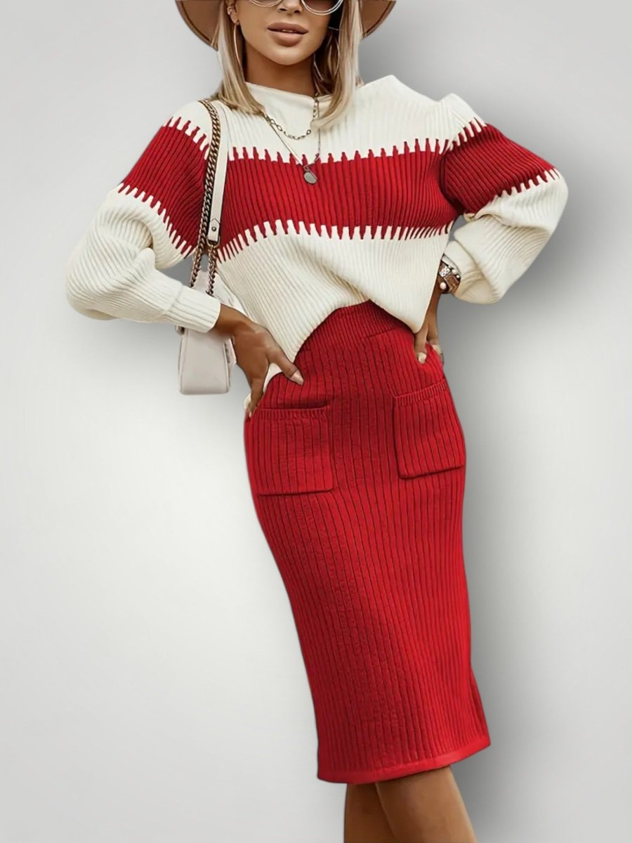 Ensemble Décontracté Femme Élégant et Confortable 5