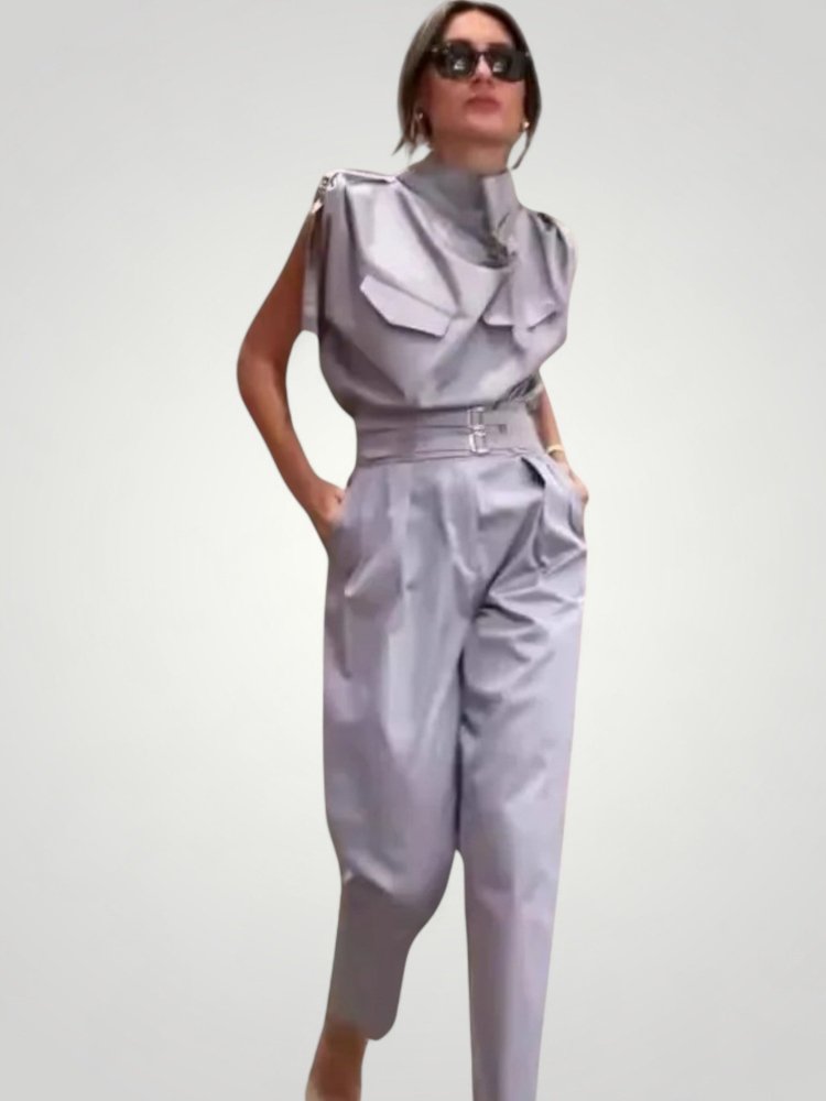 Ensemble Sans Manches Élégant et Confortable 4 - Mode Lumière