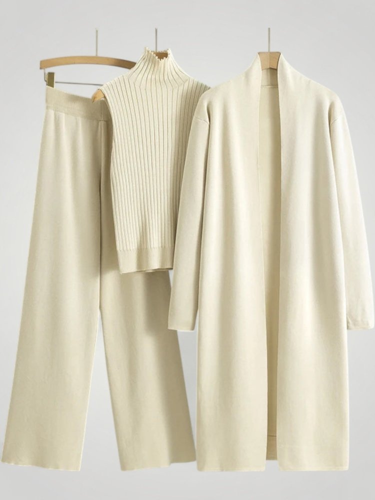 Ensemble Trois Pièces Femme Élégant, Chic et Polyvalent 5 - Mode Lumière