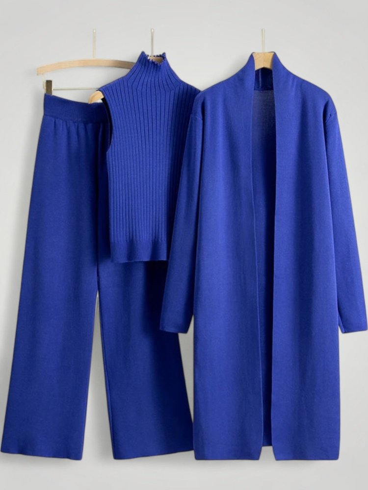 Ensemble Trois Pièces Femme Élégant, Chic et Polyvalent 6 - Mode Lumière