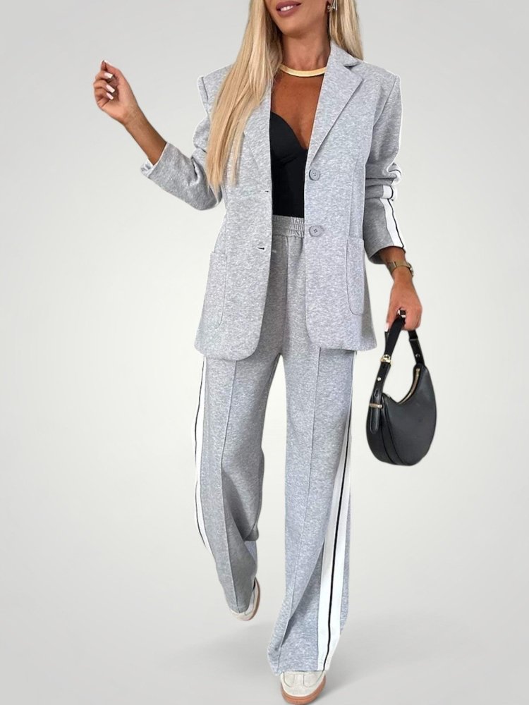 Ensemble Élégant avec Blazer Structuré 1 - Mode Lumière