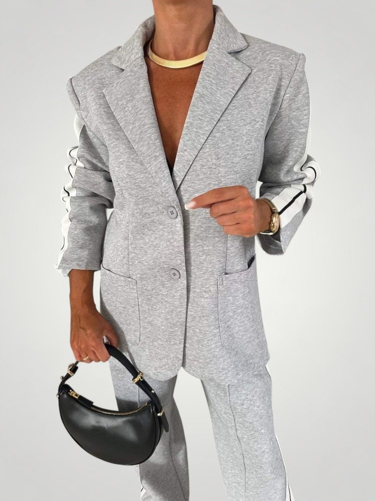 Ensemble Élégant avec Blazer Structuré 3 - Mode Lumière