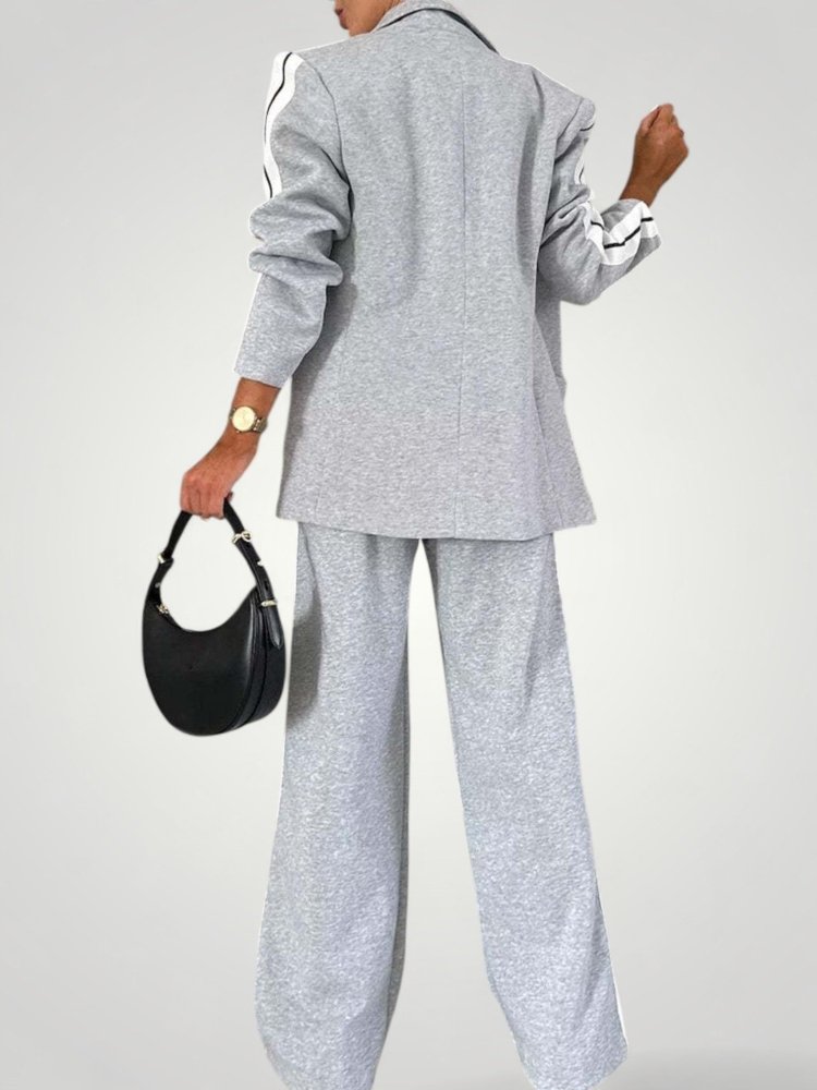 Ensemble Élégant avec Blazer Structuré 4 - Mode Lumière