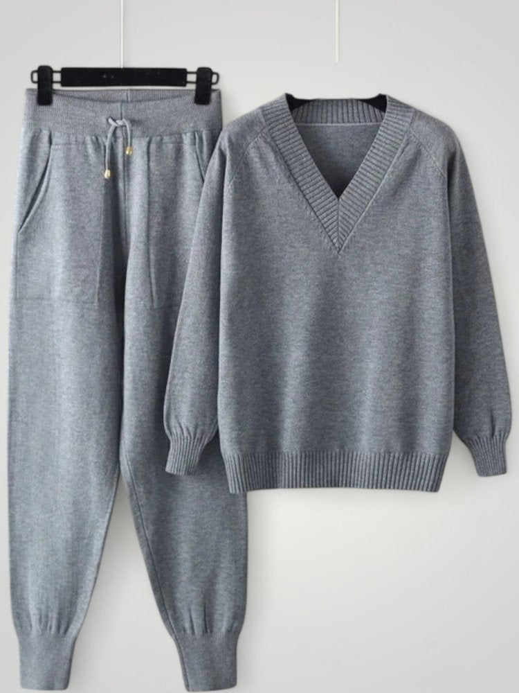Ensemble Pull et Pantalon Femme Chic et Confortable