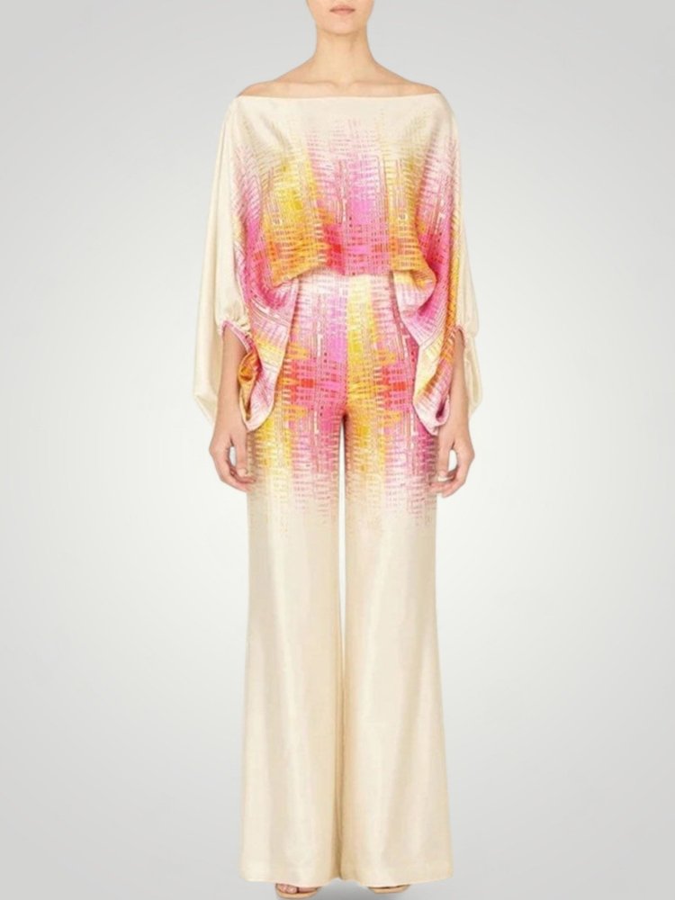Ensemble Sarah Satin Femme Élégant et Confortable