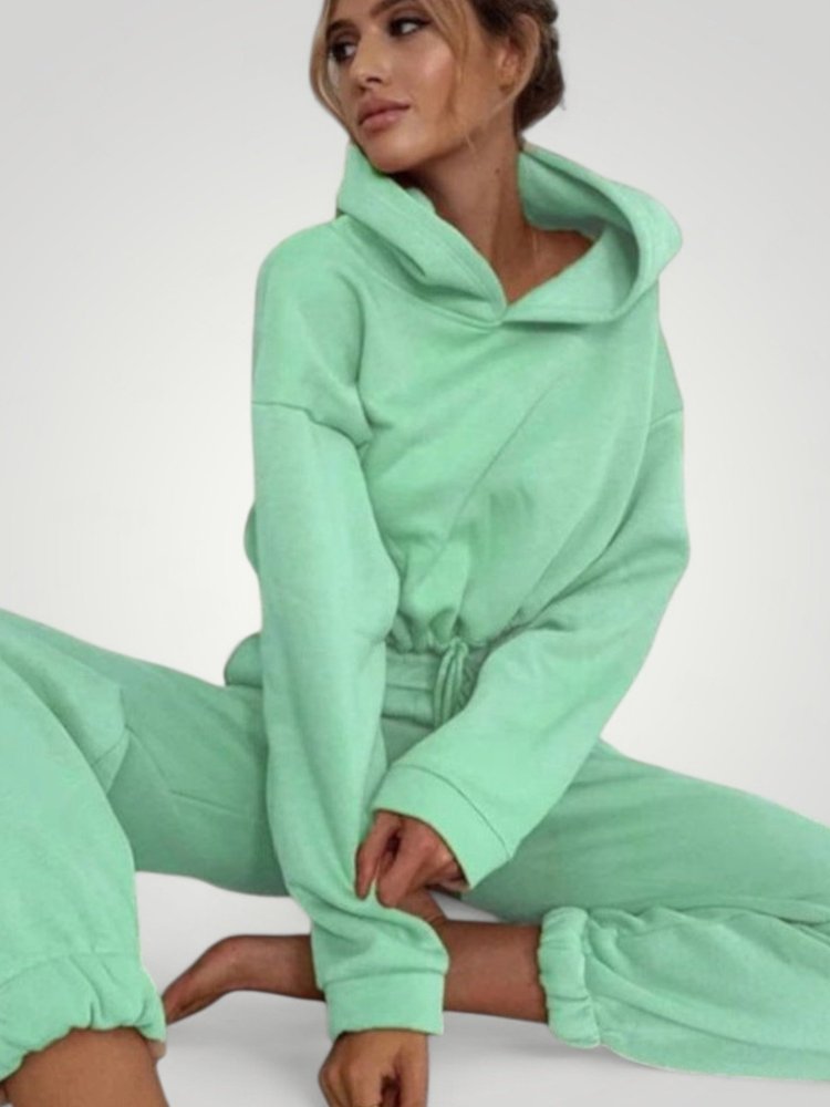 Ensemble Sweat à Capuche Femme Élégant et Confortable 4 - Mode Lumière