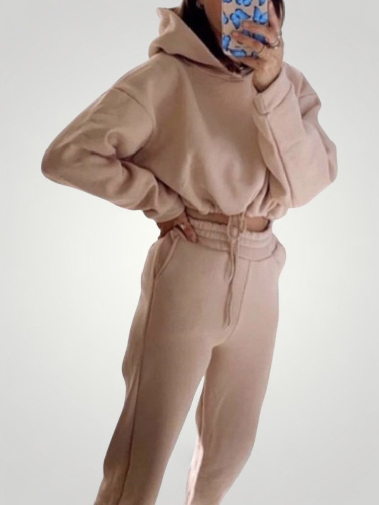 Ensemble Sweat à Capuche Femme Élégant et Confortable 5 - Mode Lumière