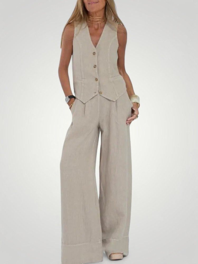 Ensemble Tailleur Femme Chic et Décontracté 1 - Mode Lumière