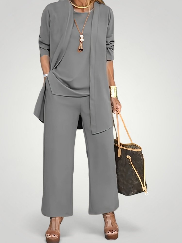 Ensemble Tailleur Femme Élégant et Confortable 1 - Mode Lumière