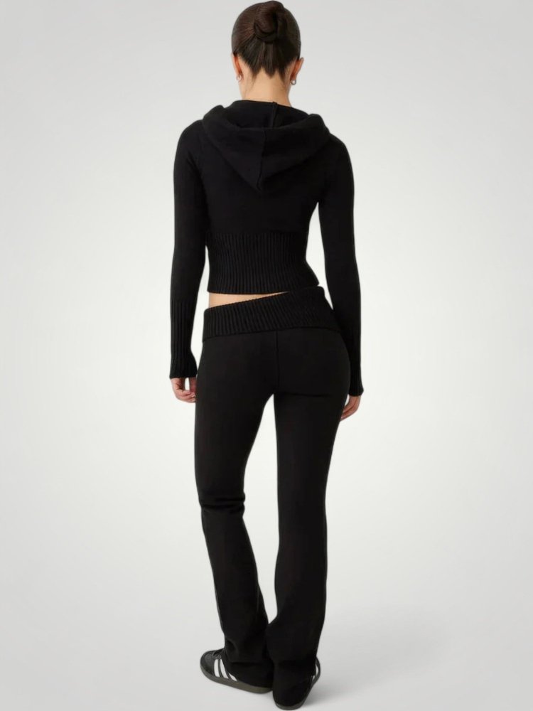 Ensemble Tricoté Femme Élégant et Confortable 6 - Mode Lumière