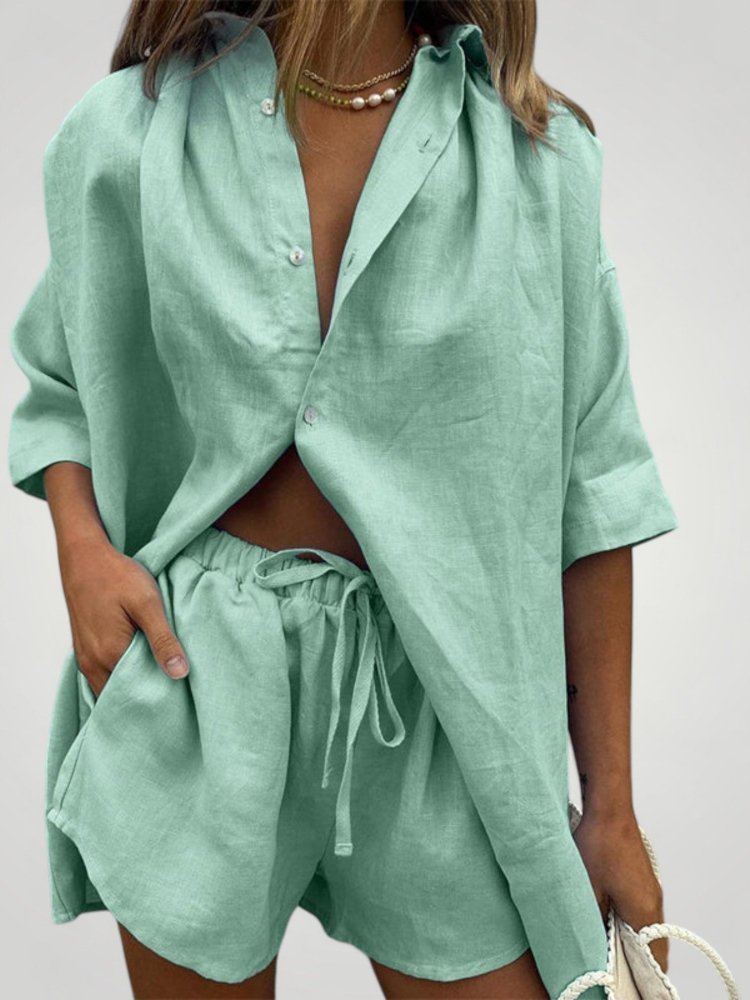 Ensemble d’Été Femme Élégant et Léger 1 - Mode Lumière