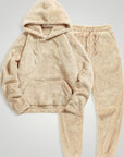 Ensemble Jogging Femme en Peluche Confortable