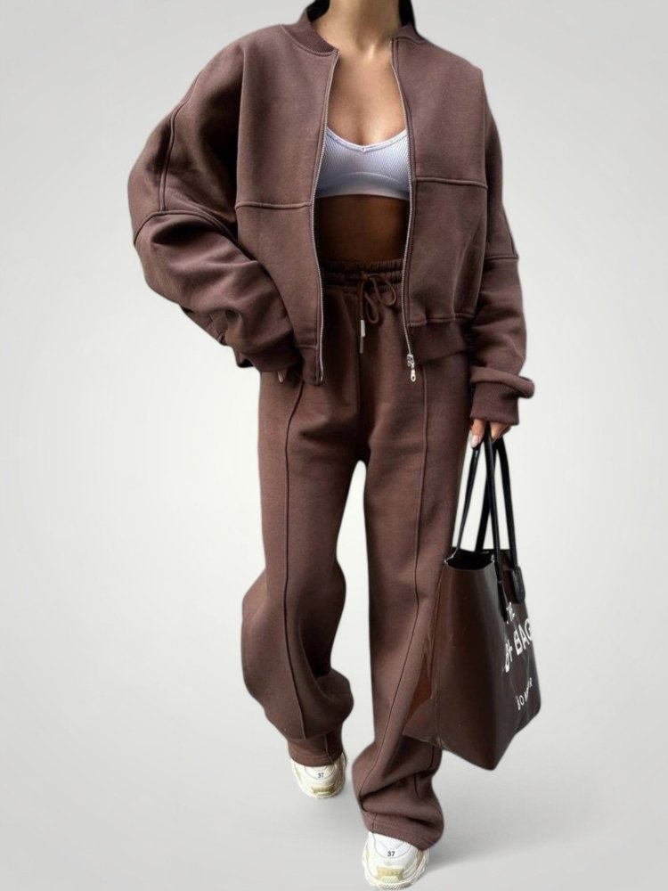 Ensemble Survêtement Femme Chic Élégant et Confortable