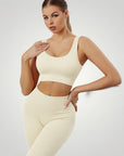 Ensemble Yoga Femme Élégant avec Soutien-Gorge Sport
