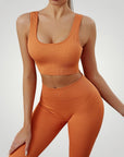 Ensemble Yoga Femme Élégant avec Soutien-Gorge Sport