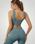 Ensemble Yoga Femme Élégant avec Soutien-Gorge Sport