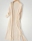 Gilet Long Femme Élégant et Confortable 9 - Mode Lumière