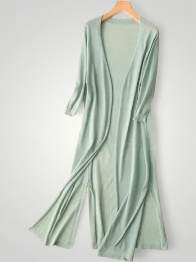 Gilet Long Femme Élégant et Confortable 2 - Mode Lumière